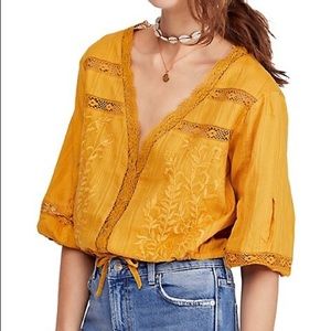 Free People Button Up Shirt